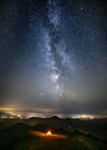 Estrellas en el cielo nocturno