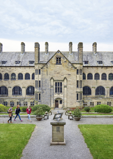 external view of university campus
