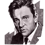 Eine Illustration von Richard Burton
